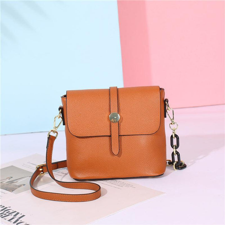 2021 New Export Foundry Withdraw The Cabinet Soft Leather Messenger Small Bag - MRSLM