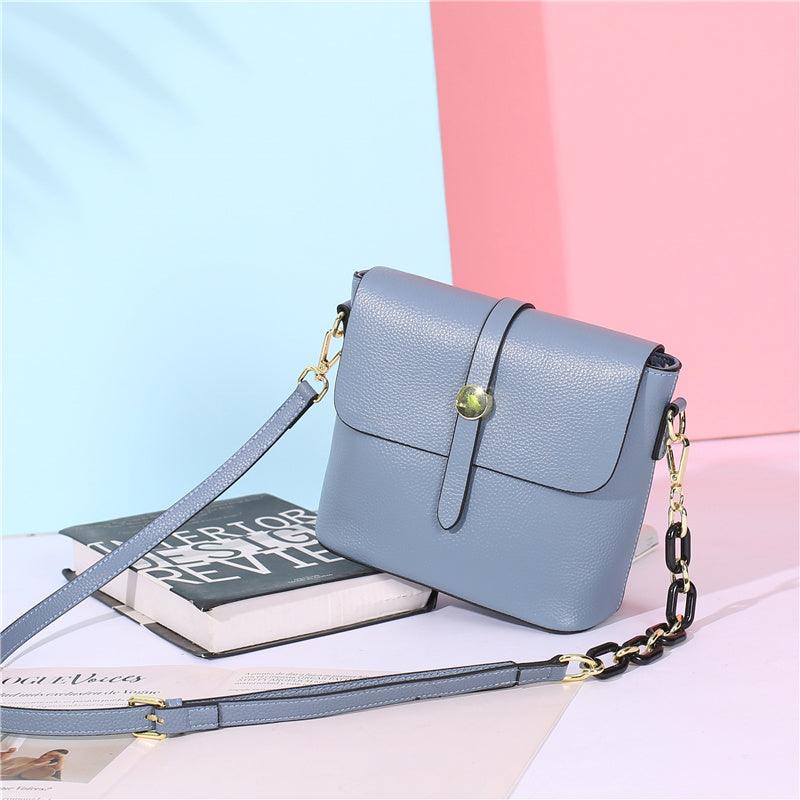 2021 New Export Foundry Withdraw The Cabinet Soft Leather Messenger Small Bag - MRSLM