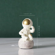 Astronaut resin ornament, view 8 - MRSLM