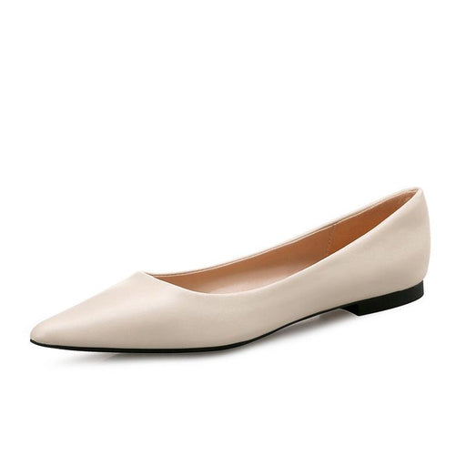 Women's suede flat-heel shoes, view 2 - MRSLM