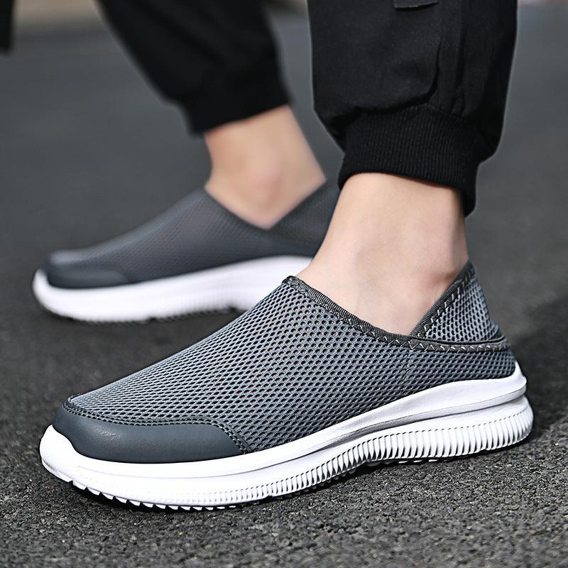 men's slip-on casual mesh shoes, view 2 - MRSLM