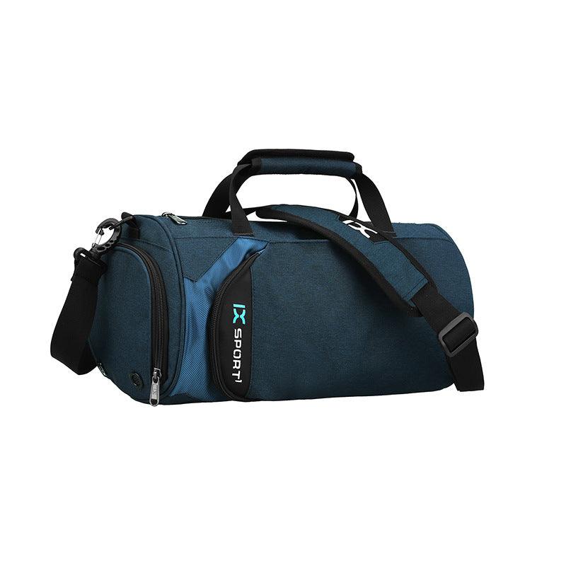 cylindrical nylon sports bag, view 10 - MRSLM