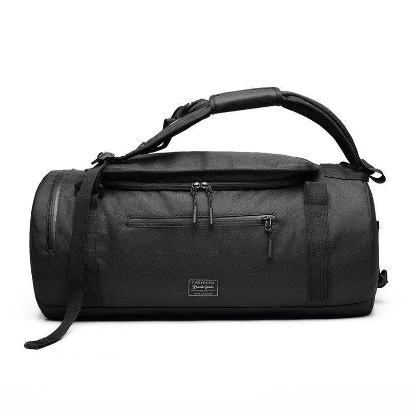 cylindrical nylon sports bag, view 8 - MRSLM