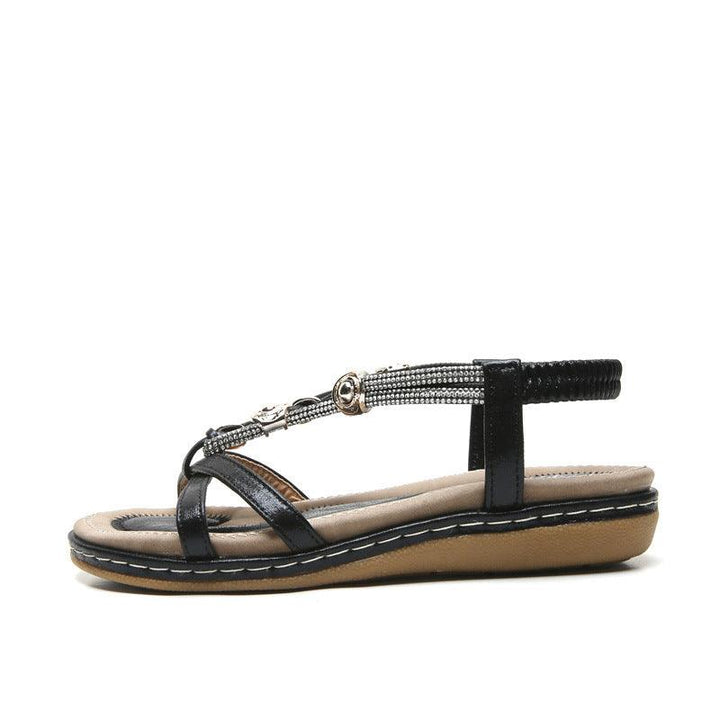 Sub-fashion Flat-bottomed Flip Flops - MRSLM