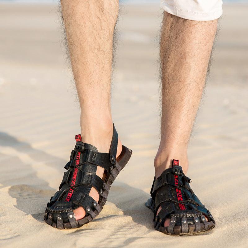 oversized lightweight roman sandals, view 5 - MRSLM