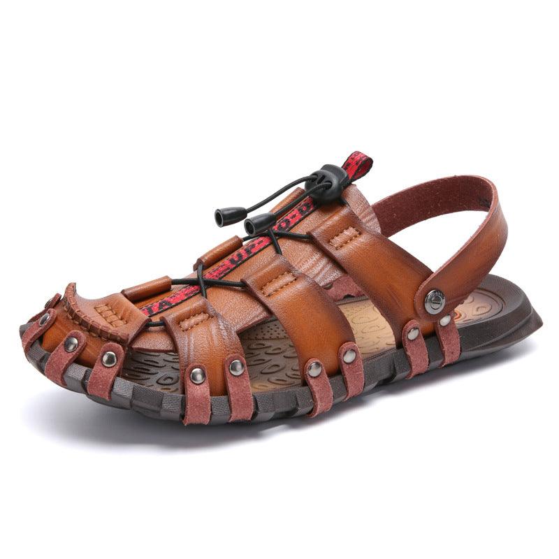 oversized lightweight roman sandals, view 3 - MRSLM