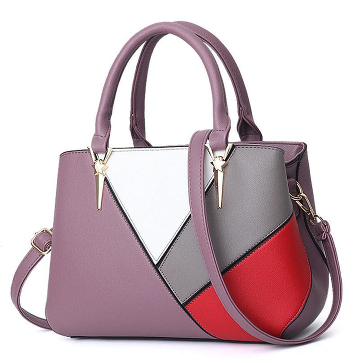 New Fashion Commuter Handbag Foreign Trade Big Bag Simple One-shoulder Messenger Bag - MRSLM