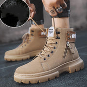 Men's retro high-top tooling boots, view 2 - MRSLM