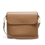british style cowhide shoulder bag, view 3 - MRSLM