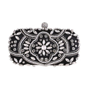 Diamond-studded evening bag, view 5 - MRSLM