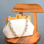 Wooden clip messenger bag - MRSLM