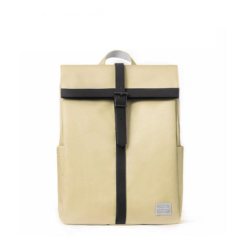 Backpack Women's Solid Color Computer Bag Simple