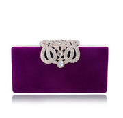 velvet evening clutch, view 10 - MRSLM