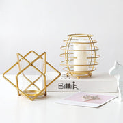 nordic wrought iron candle holder - MRSLM