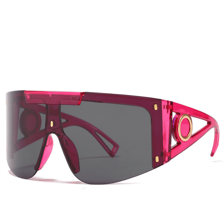 Oversized Luxury Goggle Sunglasses Men Women Fashion Shades UV400 Vintage Glasses - MRSLM