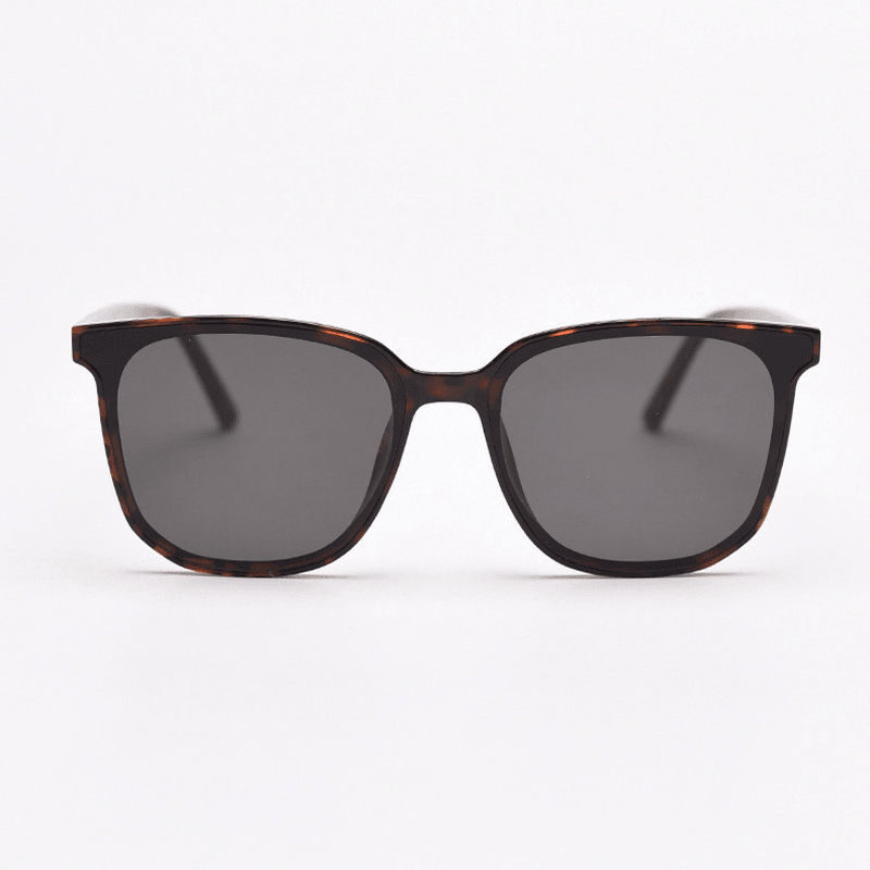 Korean Large Frame Plain Nylon Sunglasses Couple Sunglasses - MRSLM
