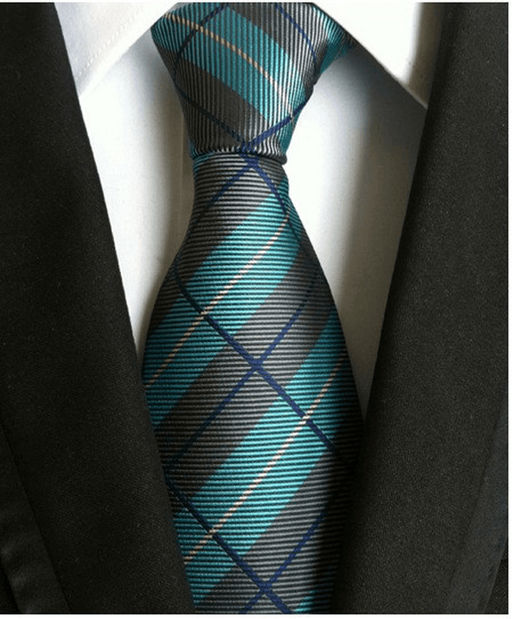 Men S Tie 8Cm Business Gentleman British Formal Wear - MRSLM