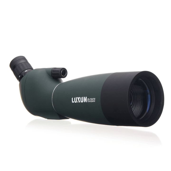 25-75X70 BAK4 Optical Lens Telescope with Tripod Spotting Scope Waterproof Long Range Bird Watching Wildlife Monocular - MRSLM