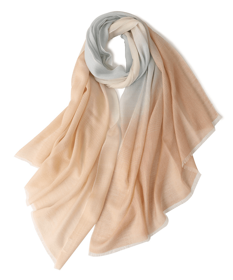 Gradient Color Matching Sunscreen Long Shawl in Stock - MRSLM