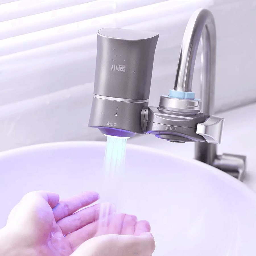 XIAOZHI Sterilization Faucet Water Filter UV Sterilization 6-Stage Faucet Water Purifier Easy Installation Tap Water Filter for Kitchen Sink - MRSLM