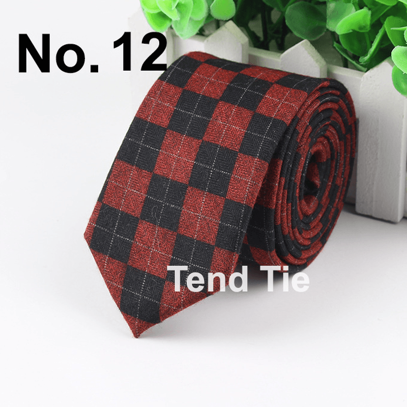 Men'S Tie New Ultra-Narrow Wool Elegant Atmosphere - MRSLM