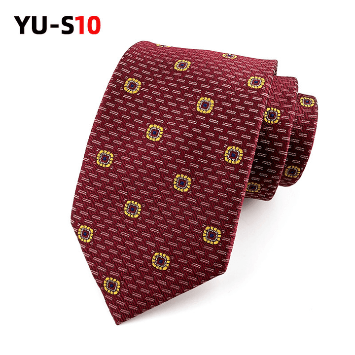 New Retro Style Gentleman Men'S Flower Suit Tie - MRSLM