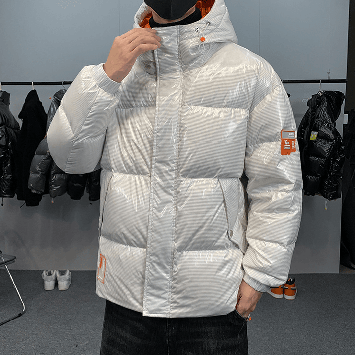 Thickened Warm Bright Windproof 90 down down Jacket - MRSLM