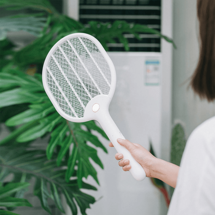 3PCS Jordan&Judy 3000V Electric Mosquito Swatter Portable Insect Repellent Travel Three-Layer Anti-Electric Shock Net USB Charging Mosquito Dispeller From - MRSLM