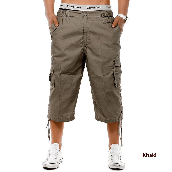 Summer Men'S 7-Point Multi-Pocket Military Pants Cross-Border Men - MRSLM