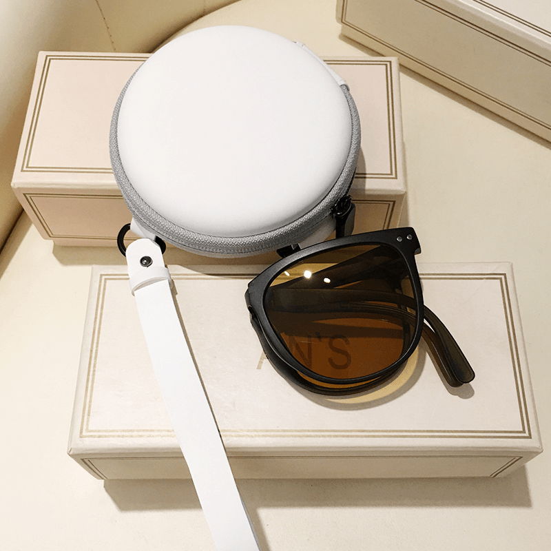 retro oval sunglasses, view 9 - MRSLM
