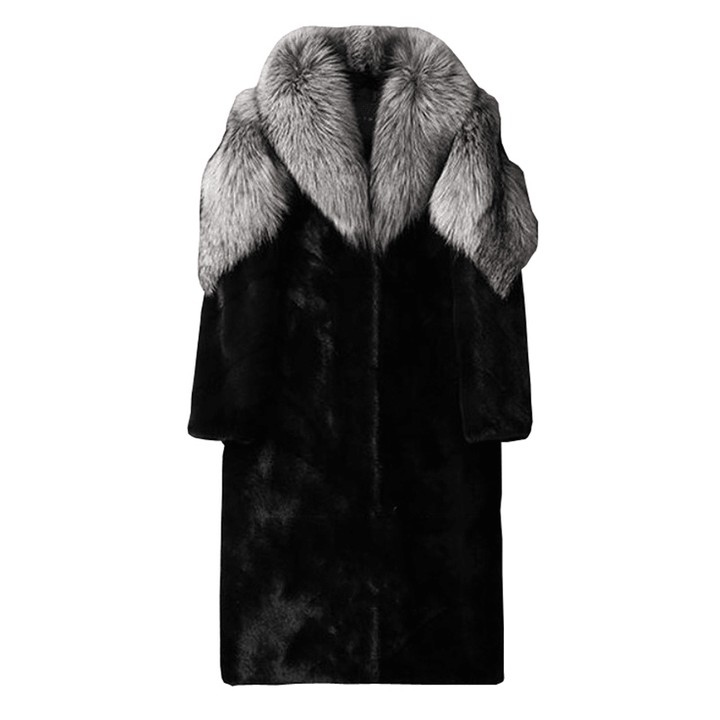 Men'S Fur Jacket Mink Thermal Top - MRSLM