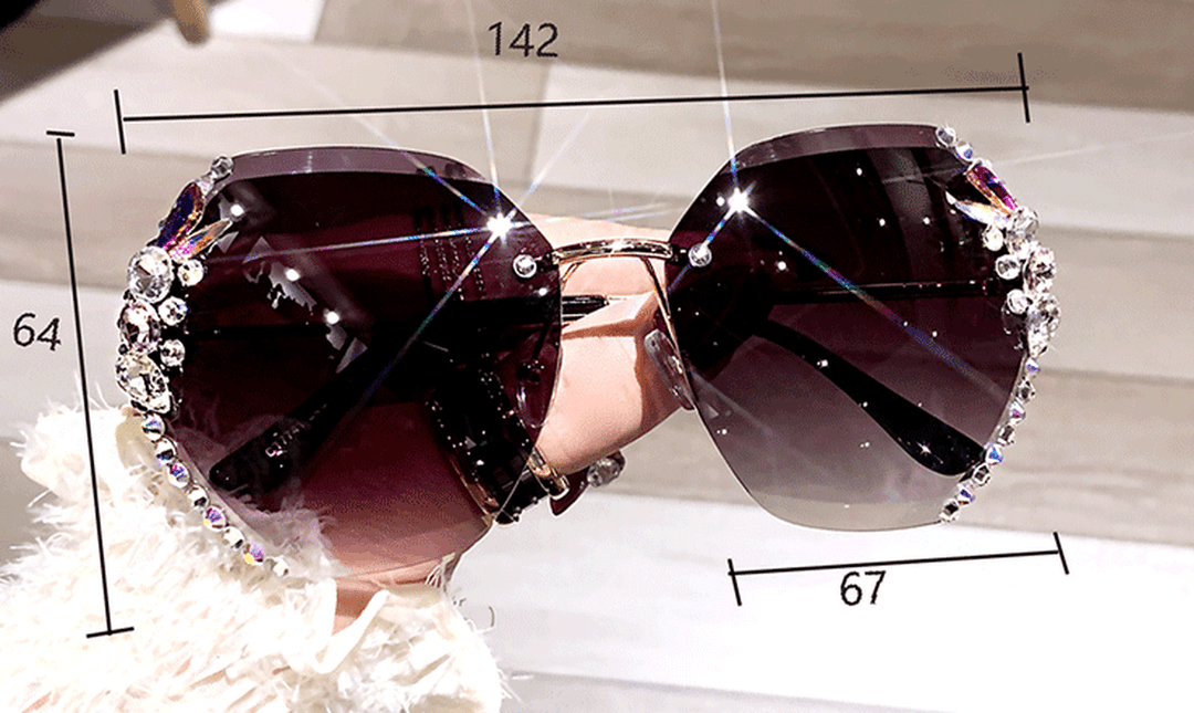 Net Red Trendy Sunscreen and Anti-Ultraviolet Korean Glasses - MRSLM