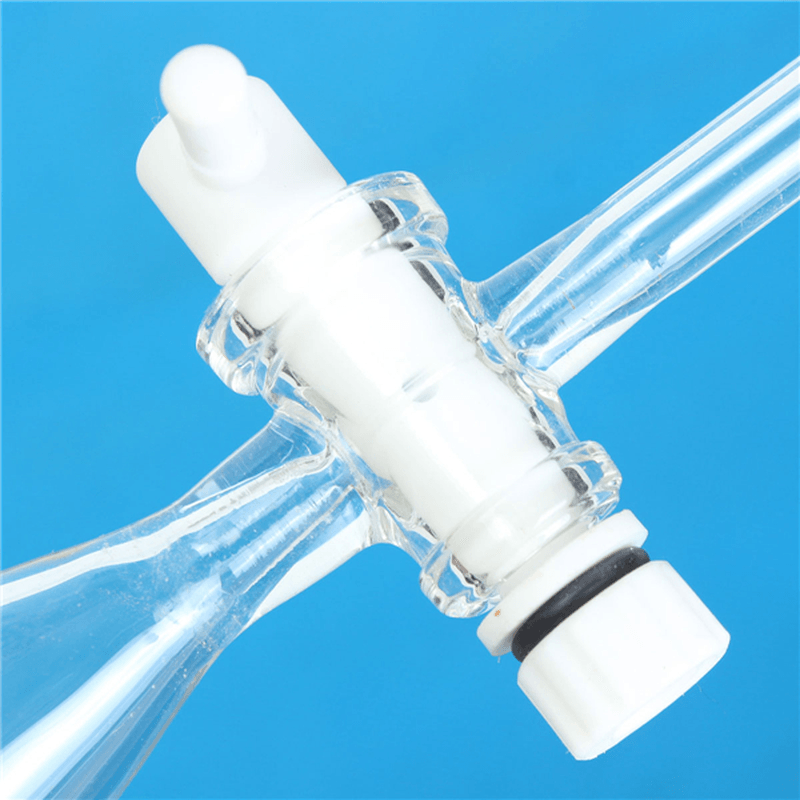 500Ml 24/29 Joint Lab Glass Pear Shape Separatory Funnel with PTFE Stopcock - MRSLM