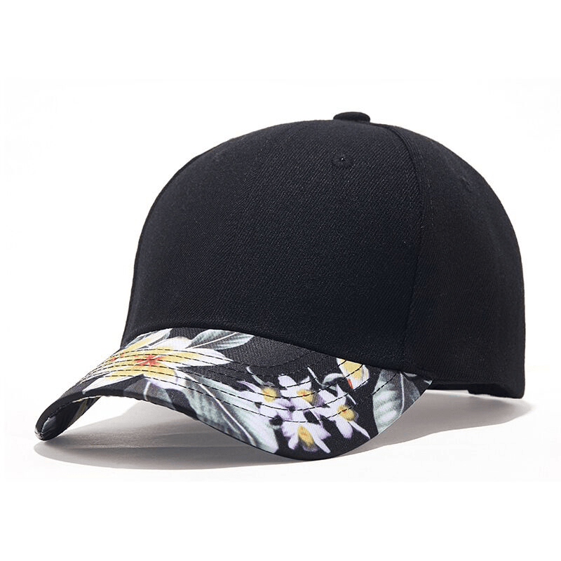 Unisex Outdoor Flower Duck Tongue Casual Hat - MRSLM