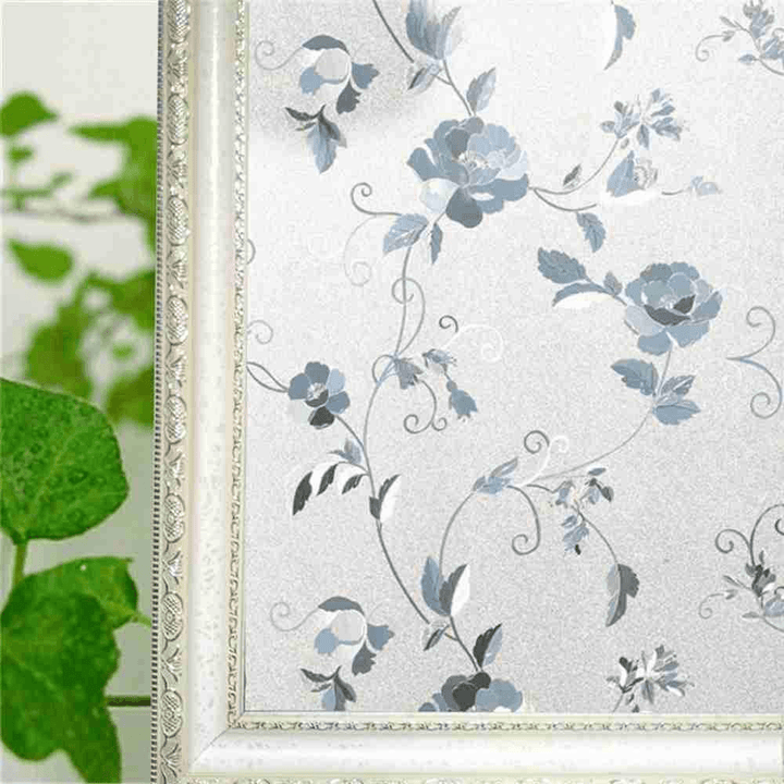 Static Cling Glueless Reusable Removable Privacy Frosted Decor Window Glass Film - MRSLM