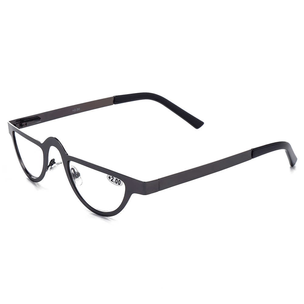 Stainless Steel Reading Glasses Casual Lightweight Presbyop - MRSLM
