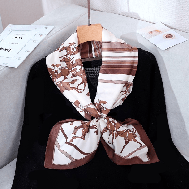 Twill Silk Fashion Scarf Decoration Scarf - MRSLM