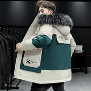 men's thick padded winter jacket, view 5 - MRSLM