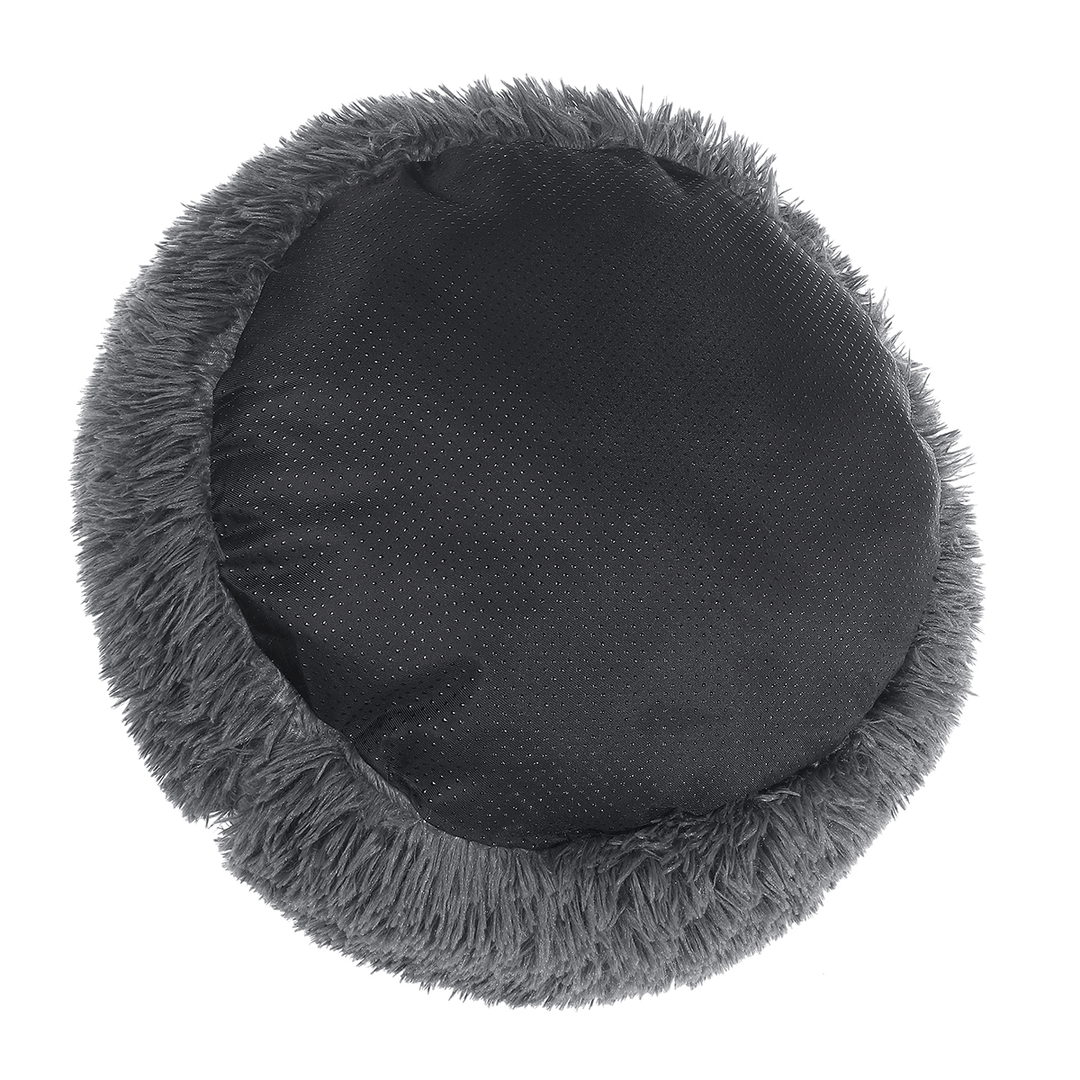 Dog Pet Bed Cat Bed Faux Fur Cuddler round Comfortable Size Ultra Soft Calming Bed for Dogs and Cats Self Warming Indoor Snooze Sleeping Cushion Bed - MRSLM