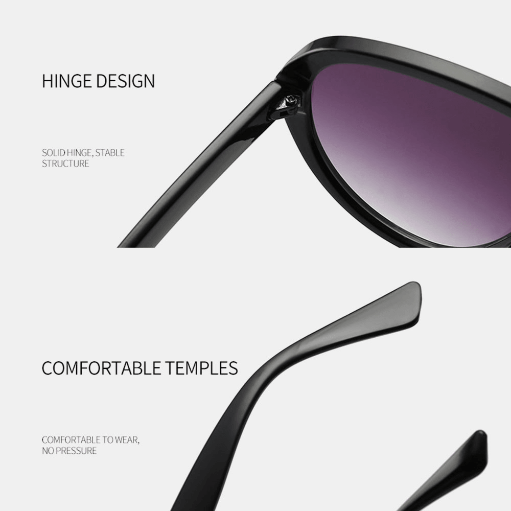 Unisex One-Piece Lens Large Full Frame UV Protection Sunshade Fashion Sunglasses - MRSLM
