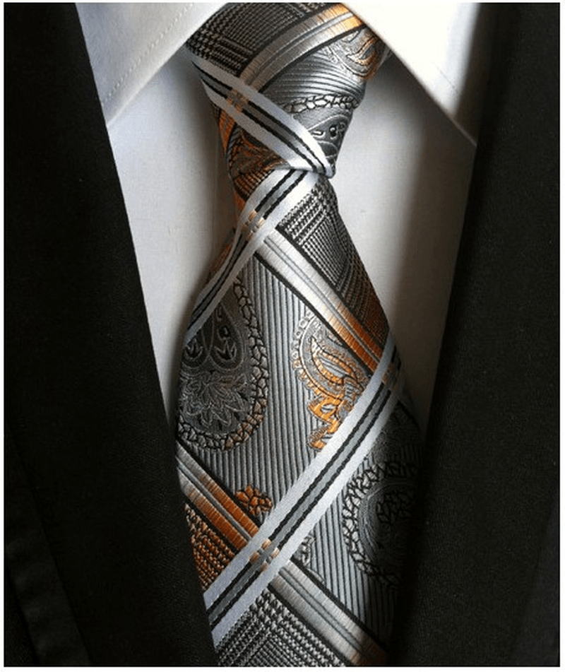 Men S Tie 8Cm Business Gentleman British Formal Wear - MRSLM