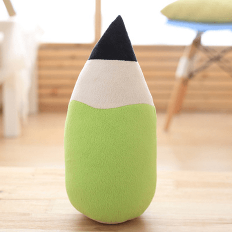 Creative Pencil Shape Pillow Seat Cushion Colorful Kawaii Cartoon Stuffed Plush Toy Novel Festival Gift - MRSLM