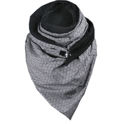 Padded warm printed shawl scarf, view 11 - MRSLM