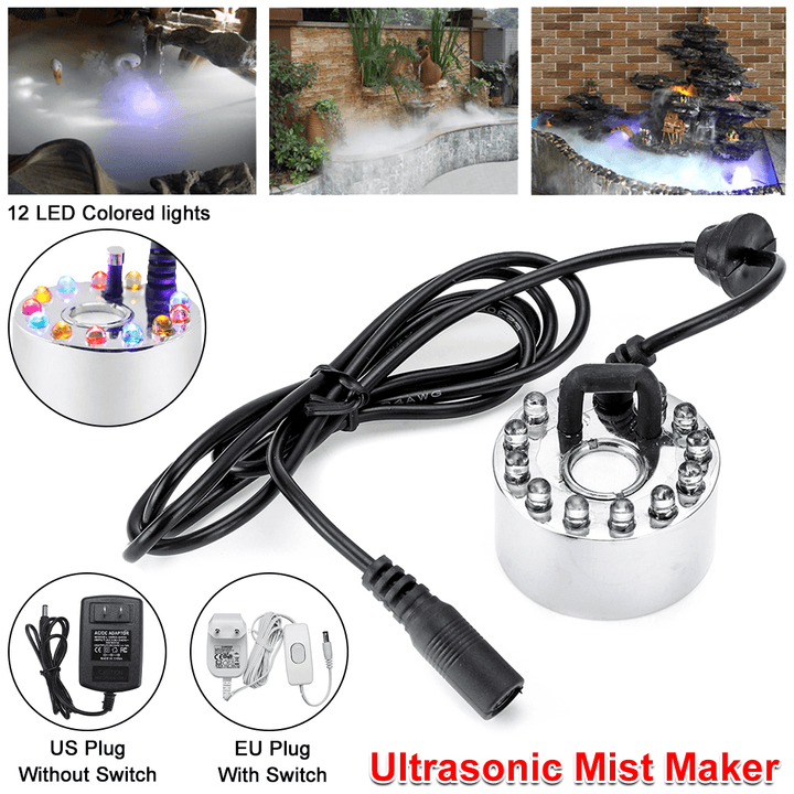 45Mm Ultrasonic Humidifier Mist Maker Fogger Water Fountain Pond Atomizer Head - MRSLM