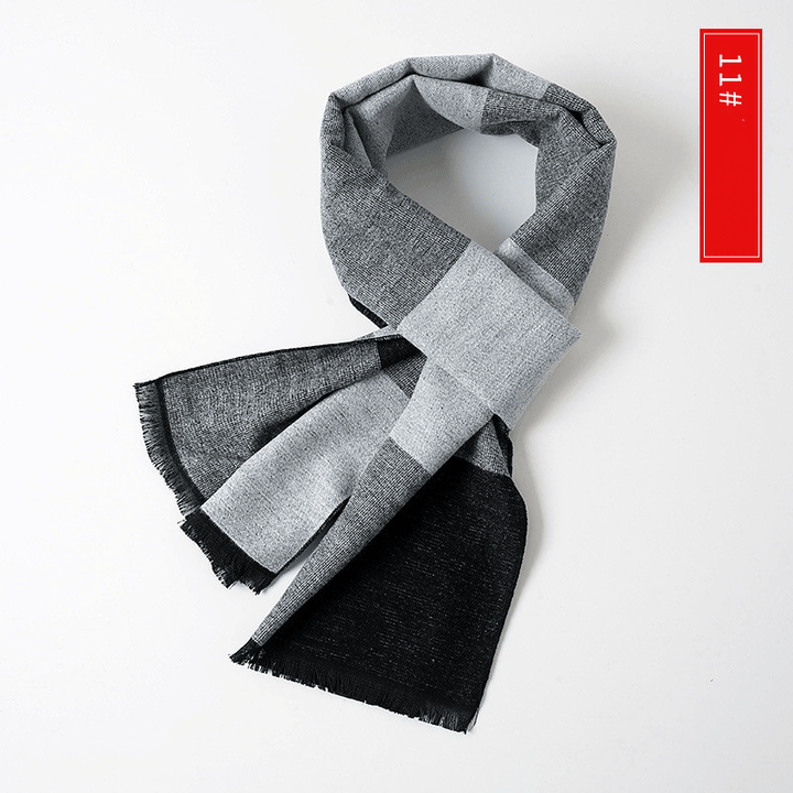 Men'S Extended Cashmere All-Match Warm Scarf - MRSLM