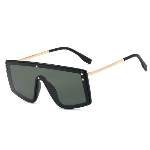 Women's big frame one-piece sunglasses, view 5 - MRSLM