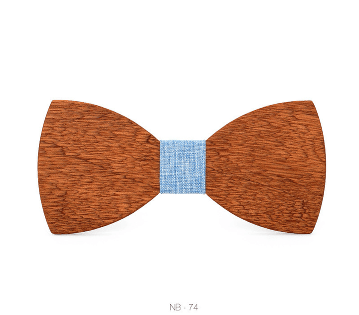 Bow Tie Wood Bow Tie Men'S Wood Bow Tie - MRSLM