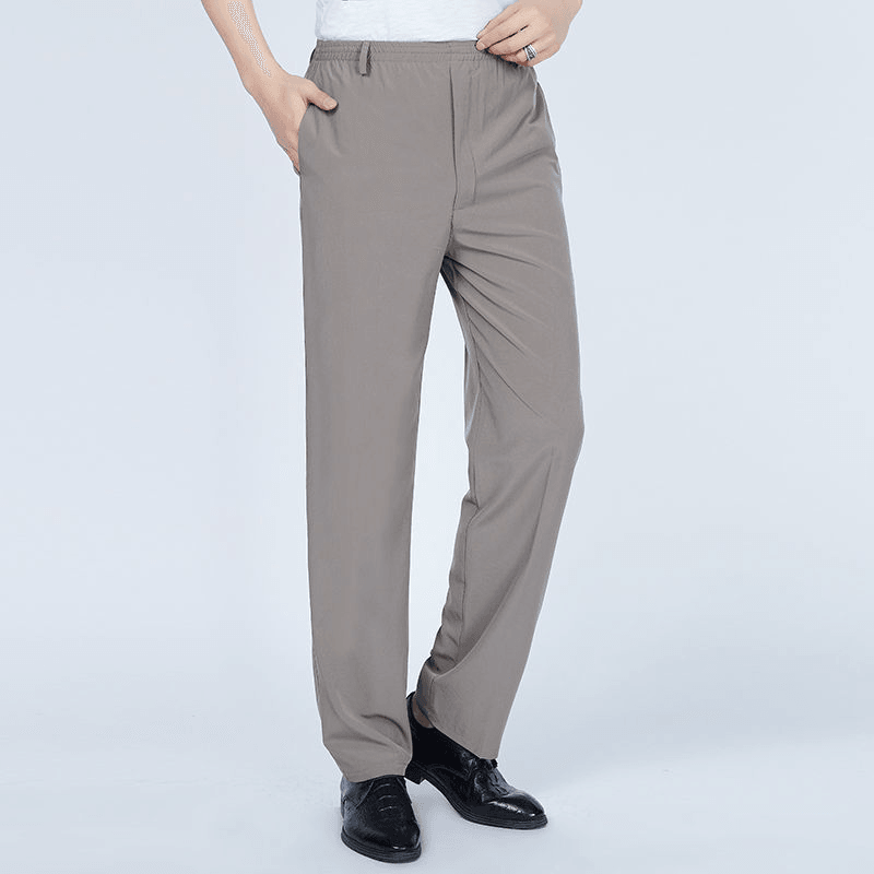 Middle-Aged and Elderly Casual Trousers High Waist - MRSLM