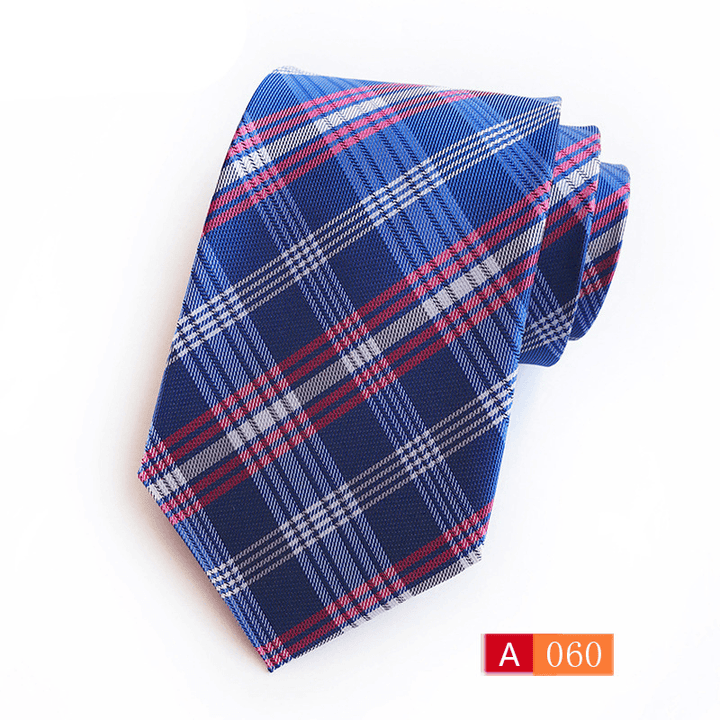Tie Men'S Polyester Jacquard Yarn-Dyed Fabric - MRSLM