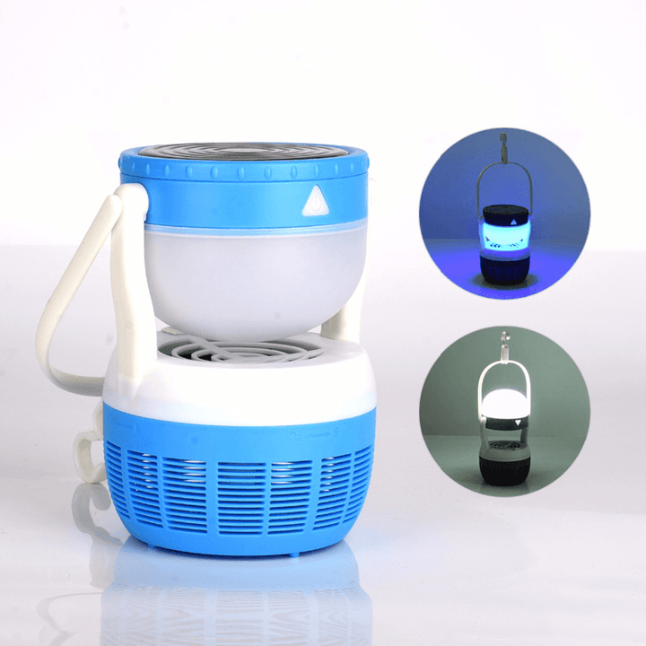 Ipree® LED Silent Mosquito Dispeller Lamp Insect Repellent Non-Radiative Insect Killer Lamp Camping Night Light - MRSLM